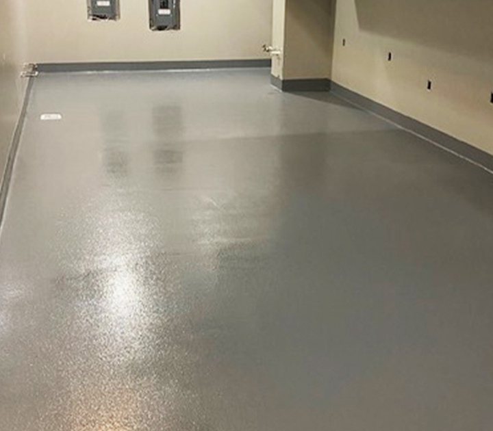 Urethane Mortar Cement floor by J&A Services in Mobile and Baldwin Co